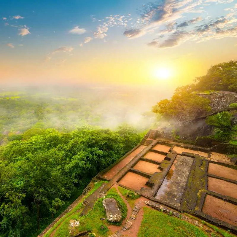 Sunrise & Sunset Sigiriya